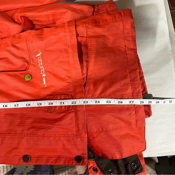 BURTON ~ Women’s Orange Ski/Snowboard After Hours Jacket Hooded Small - Picture 13 of 15